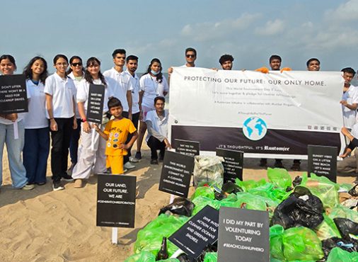 Versova Beach Cleanup: Celebrating World Environment Day with Rustomjee